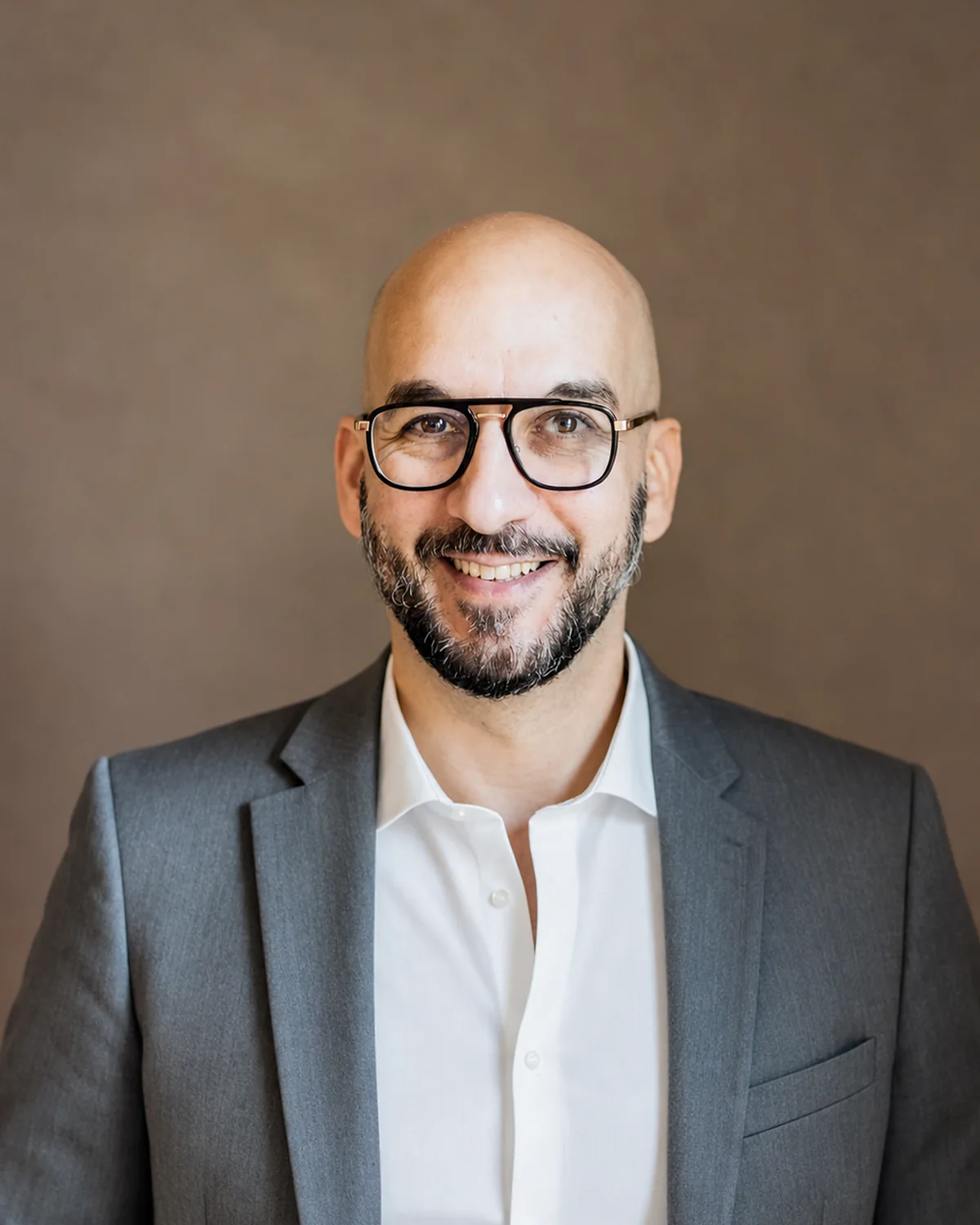 Portrait de Johann Brunet, fondateur de Quintessya